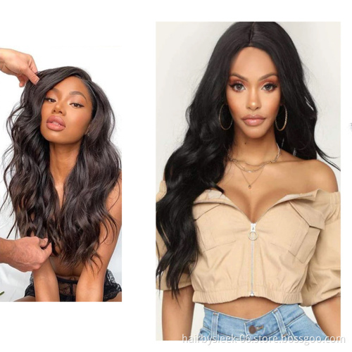 12A Fashion straight deep body wave braid different ombre colors synthetic hair headband wig Synthetic Hair Wig for black woman
